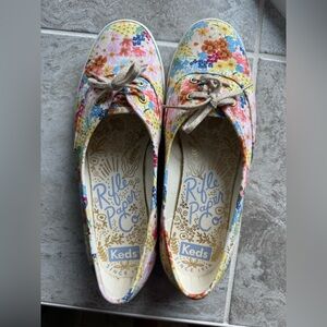 Keds Rifle & Paper Co The Mini Margaux Floral Skimmer Sneaker Size 9